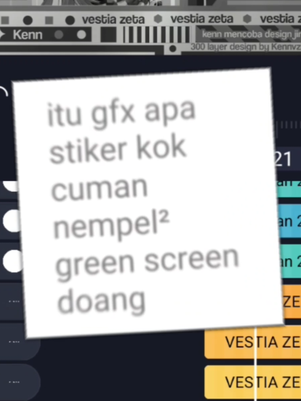 cintai gfx mu, yang gfxnya gerak ga diajak #gfxanime #gfxc4d #designgraphic #amvanime #kennvzion 