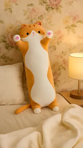 boneka guling kucing duh gemesnya bisa banget buat kado kesayangan  #boneka#bonekaguling#bonekakucing#bonekamurah#kadoanak 