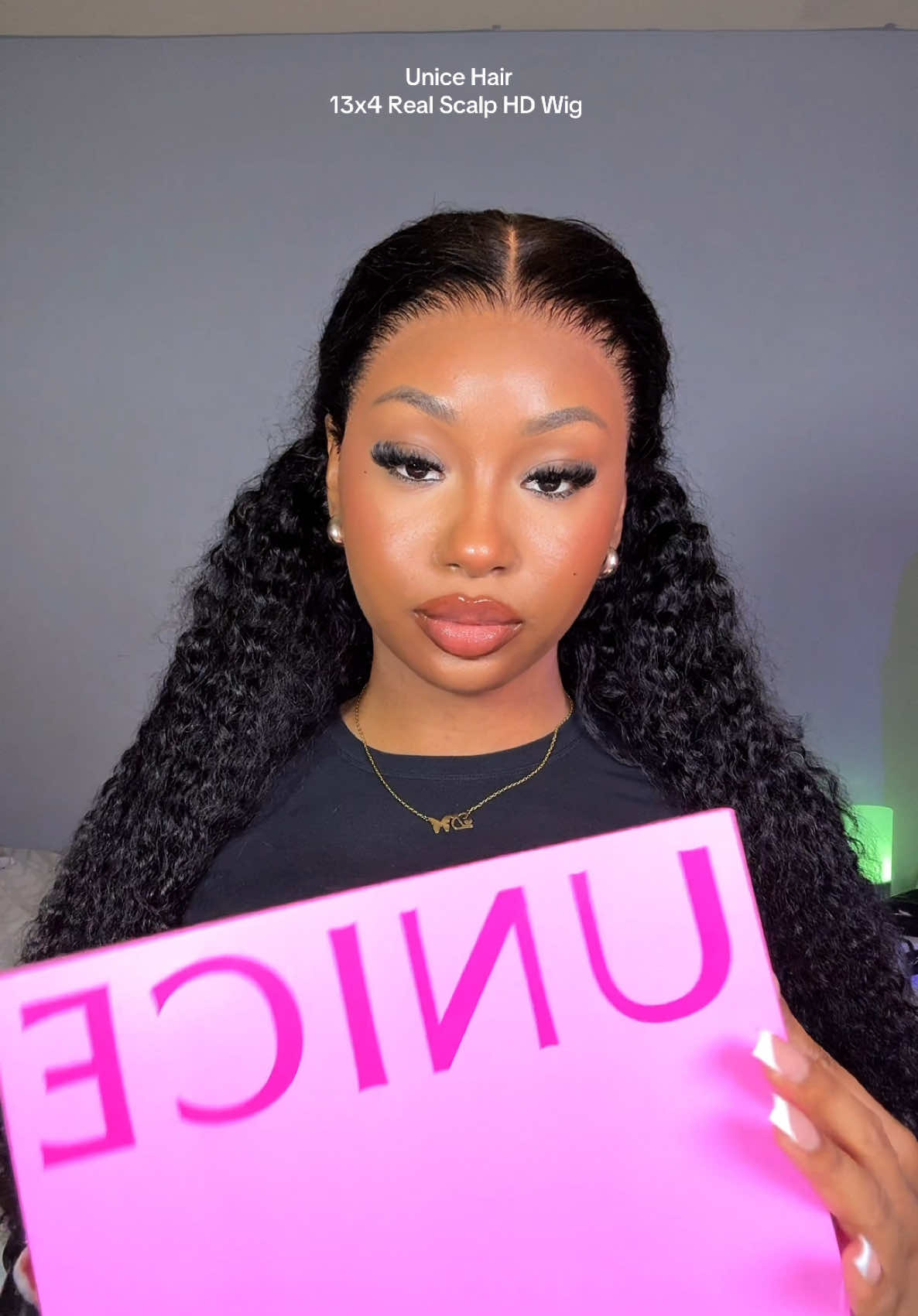 Thank you guys so much for 100k🥳❤️Absolutely loved this unit from @UNice Hair🩷she’s linked in my biooo🤸🏽‍♀️ #hairstyle #hairtutorial #wiginstall #hairinfluencer #fyp #foryoupage #wiginfluencer #protectivestyles #preeverythingfrontalwig #layers @UniceHairCo 