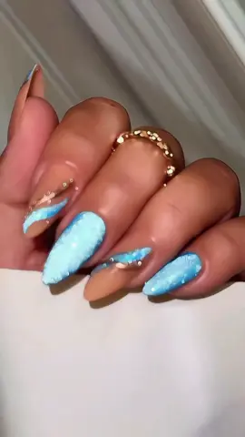 linda decoração gostaram dessa cor meninas azul calcinha 🩵🩵🩵🩵 #unhadegel #manicure #unhadecorada #meninas 