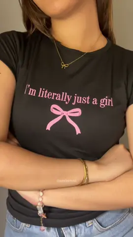 another coquette coded statement shirt 💝#doubleliningtop #statementtees #justagirl #imjustagirl #cutetshirts #coquettestyle 