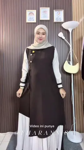 Rekomendasi dress polos anti UV😍 #fharannis #gamispolos #dresspolos #dresspolospremium #gamisantiuv #gamissimple 
