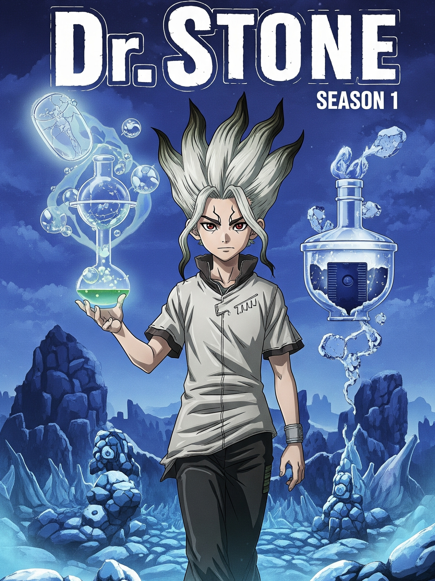 Meu Cabelo de Pedra e a Busca por uma Solução #fy #anime #drstone #animeedit #drstoneedit #fyp #foryou