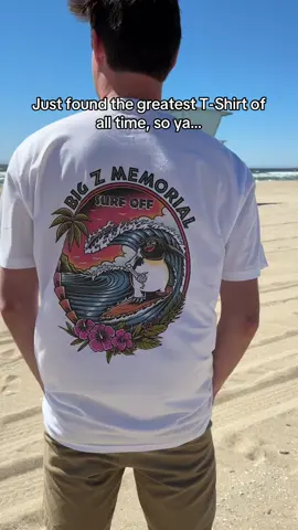 This Big Z shirt is one of my fav’s for sure 🏄‍♂️ #surftok #surfing #bigz #codymaverick #surfsup 