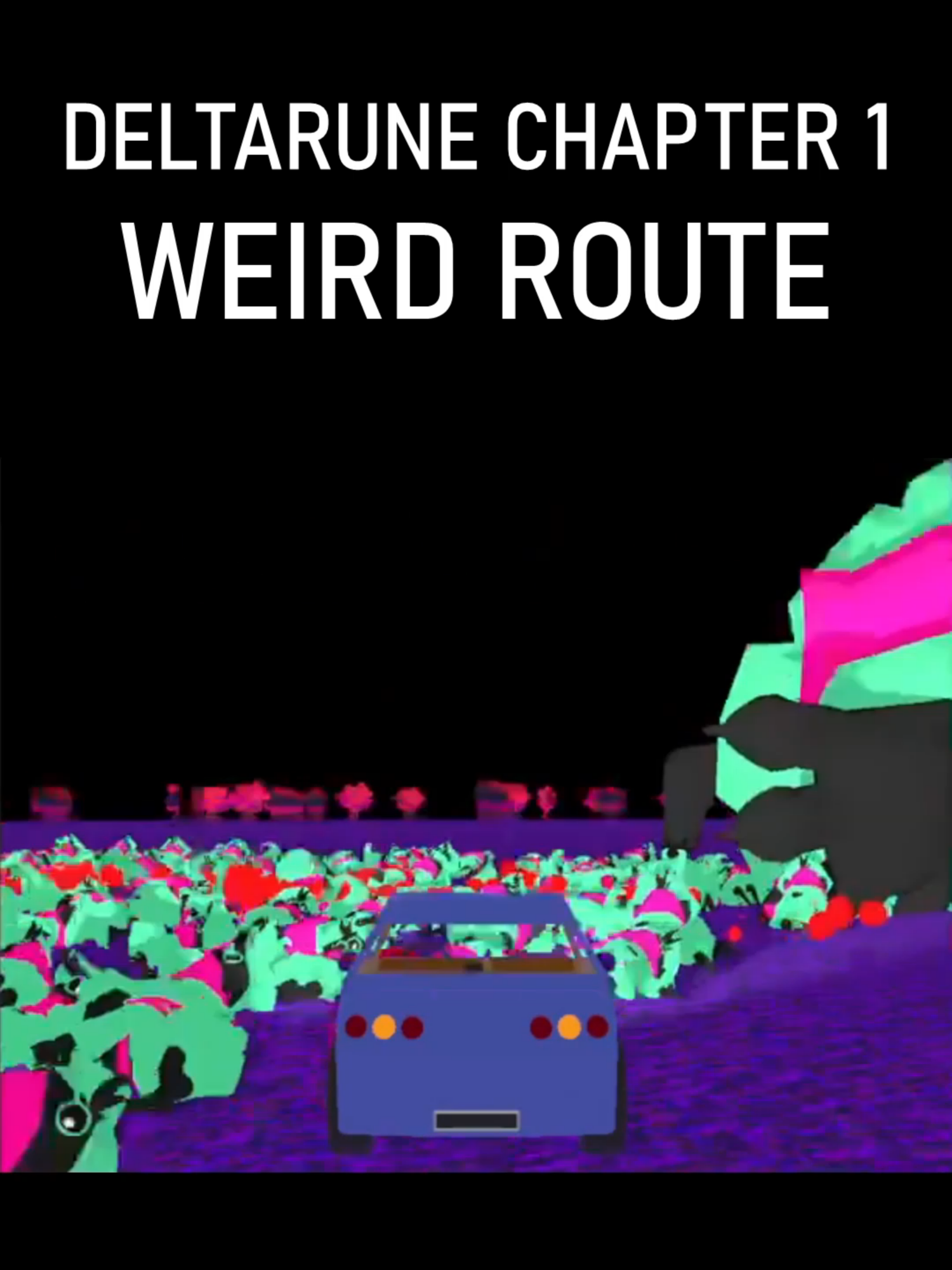 DELTARUNE CHAPTER 1 WEIRD ROUTE #deltarune #snowgrave #ralsei #lostcontent #comedy #fyp