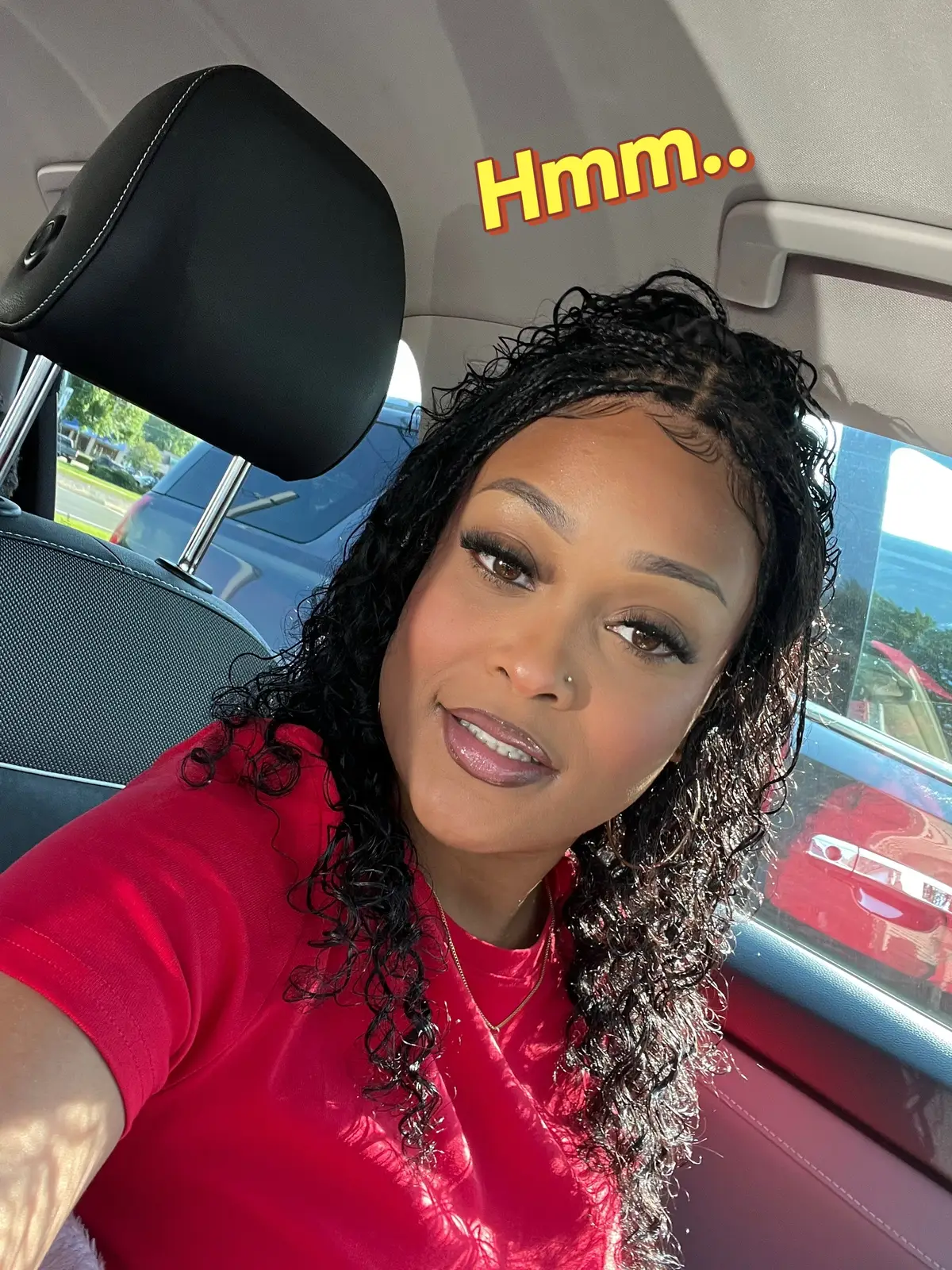 @FABAWIG got you girl right!  Check my last video for this wig if you’re interested 🥰 #makeup #fabahair #fabawig #bohobraids 