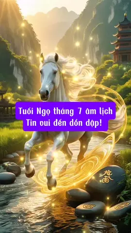Tuổi Ngọ tháng 7 âm lịch tin vui tới tấp #Tuoingo #Tuvituoingo #Tuvi12congiap #Gieothienduyen2 #Dongxuhoamai