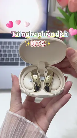 Tai nghe dịch thuật HTC AI #tainghe #tainghedichthuatbluetooh #taingheai #tainghebluetooth #htc #docongnghe #reviewcongnghe #foryou #xuhuong #trending #viral 