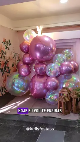 Vem comigo aprender a inflar essas esferas lindas 😍🎈 #arcobaleno #arcodebaloes #baloes #baloesorganicos #baloesdesconstruidos #balloon #balloons #esfera #balaometalizado #balaogigante 