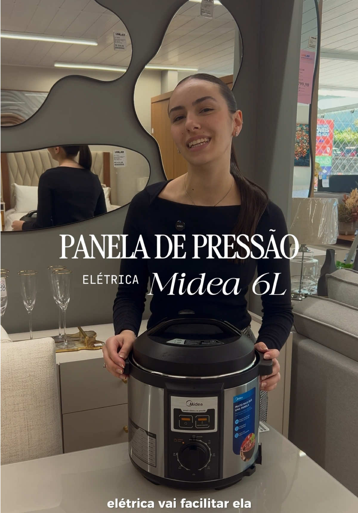 Adquira a sua panela de pressão elétrica Midea! 👉 https://www.lojasunilar.com.br/ #paneladepressao #paneladepressaoeletrica #fyp 