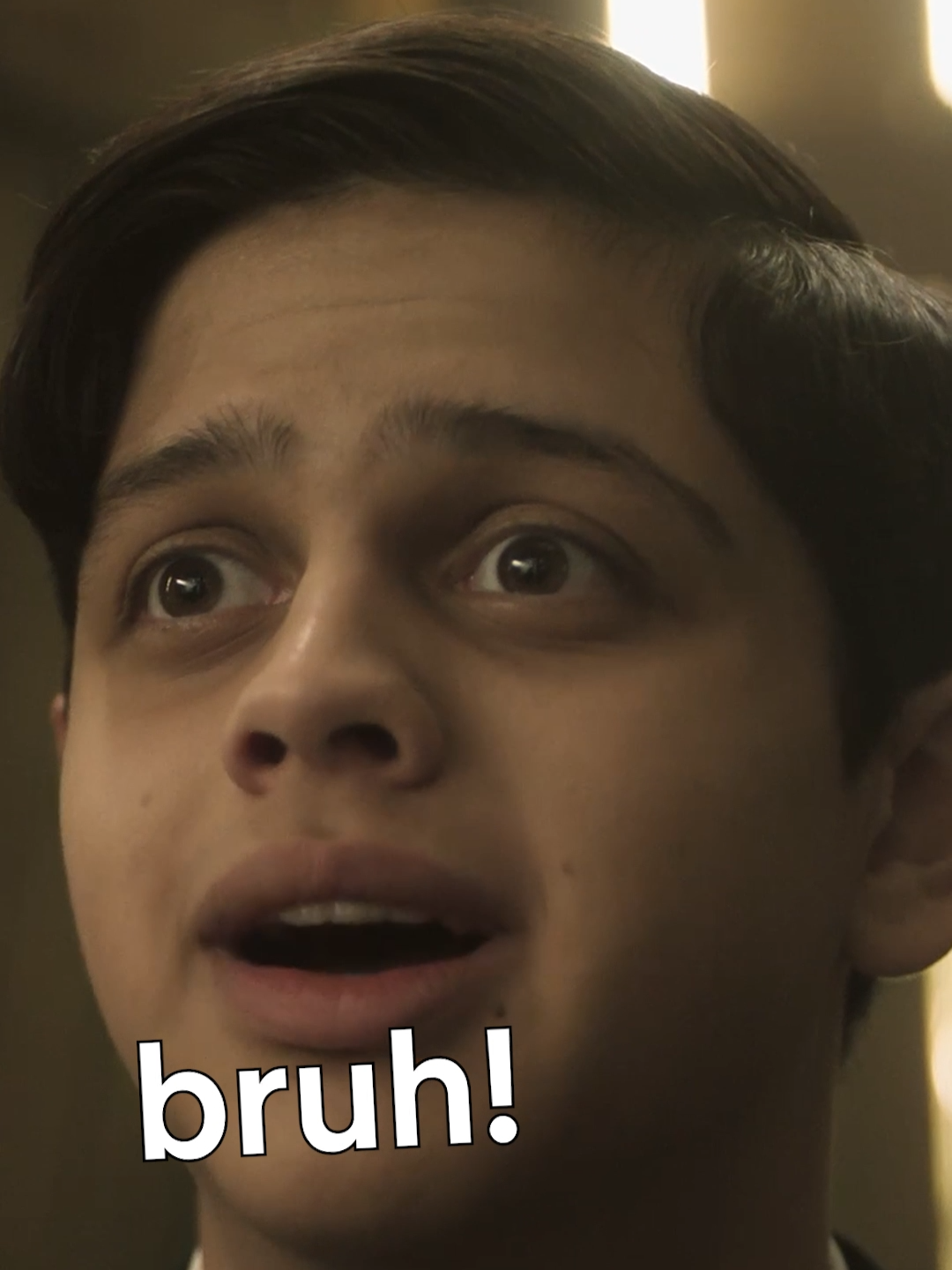 yes i am your BRUH 🧟‍♂️ #WednesdayNetflix