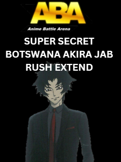 SUPER SECRET BOTSWANA AKIRA JAB RUSH EXTEND (UNLANDABLE)|| #aba #animebattlearena #akira #devilman #anime #animetiktok #mangas #robloxfyp #roblox #fyp #100to0 #lab #helloneighbor