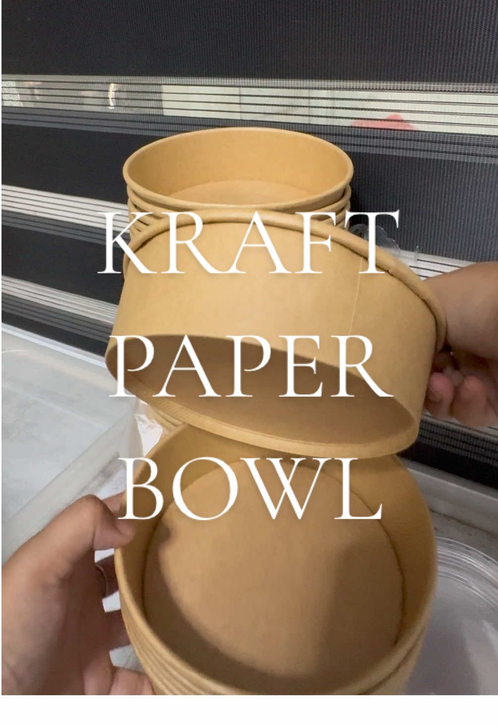 Kraft Paper Bowl best for salads, take out food etc. 💯💯💯 #LIVEIncentiveProgram #LIVEStory #PaidPartnership #makeitviral #creatorsearchinsights #fypsoundss #tiktok 