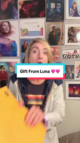 Gift From Luna #gift #unboxing #art #artwork #thankyou #thirteenthdoctor #13thdoctor #doctorwho #drwho #doctorwhotiktok 