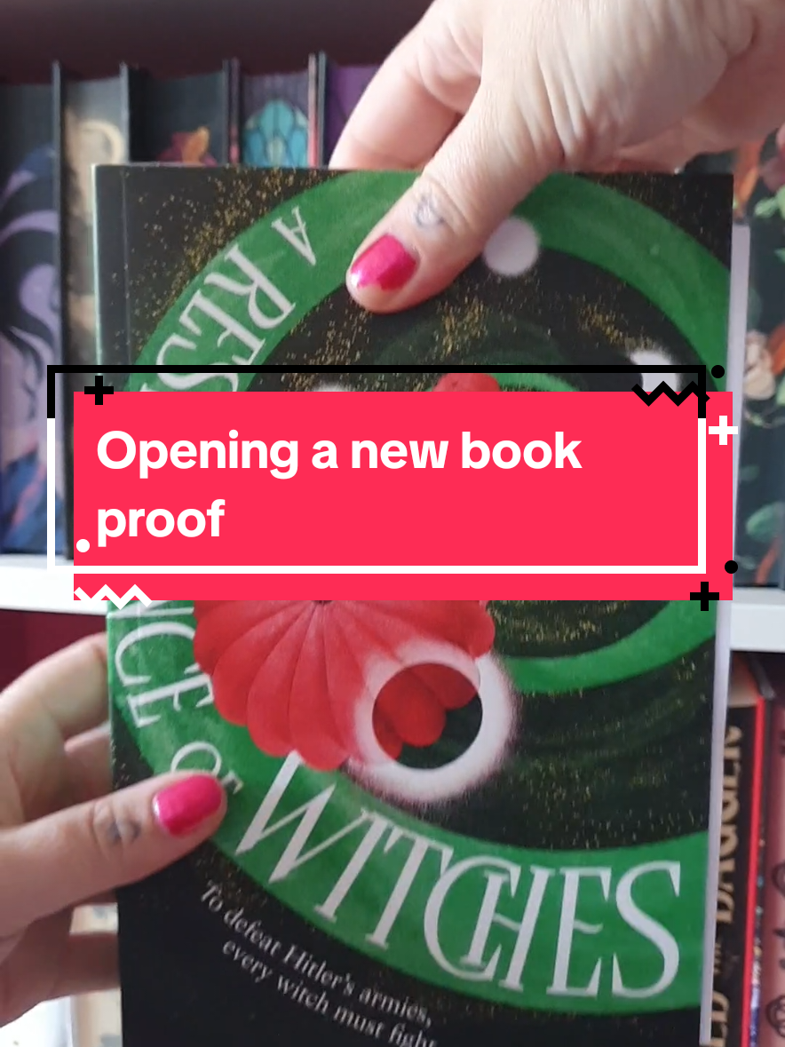 I didn't expect to be unboxing this book!  Resistance of Witches came out last month so I figured I wasn't getting a proof, making this a lovely surprise.  It looks like a lot of fun and I can't wait to read it. Is this book on your TBR? 📚 #books #BookTok #booktoker #fantasybooktok #romantasy #gifted #BookRecommendations #bookreviewer 