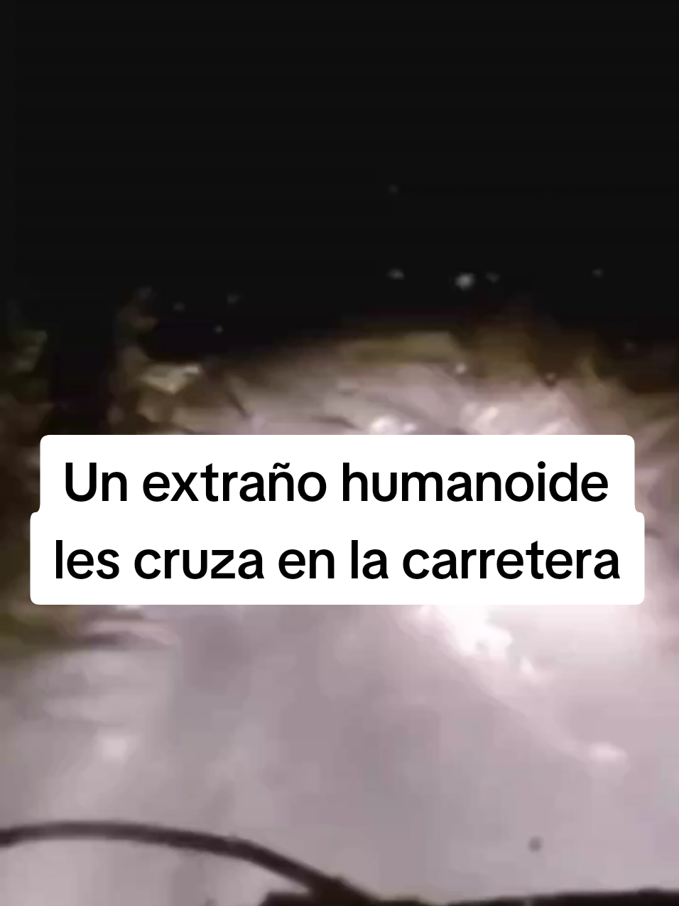 UN EXTRAÑO EXTRAÑO HUMANOIDE LES CRUZA EN LA CARRETERA  Rusia, julio de 2025.  En una zona rural de Rusia, un grupo de personas se movilizaban en un vehículo y de pronto observan cruzar a un extraño ser. Este ser parecía estar cubierto de lana, de color café claro. La cámara instalada en el vehículo logró grabar los segundos instantes en donde este ser cruza rápidamente, en este ambiente gélido y lleno de nieve. Se trataría del mítico Yeti, un ser con esas características que habitan en esos desolados lugares. Muchas personas los han visto y existen registros fotográficos y videos de este críptido escurridizo.  #misterio #yeti #criptidos #criaturas #sasquach #desconocidos 