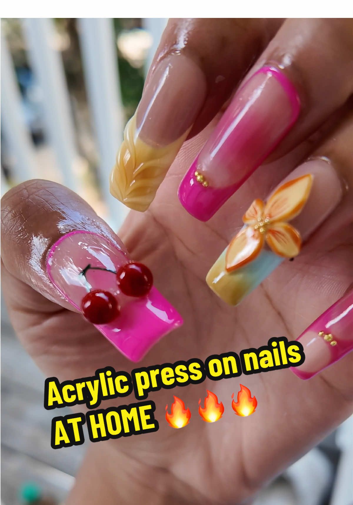 Fire the damn nail tech IMMEDIATELY because at this point ima forever customer 💅 #acrylicnails #pressonnails #naildesignideas #nailvesta #diynailsathome 