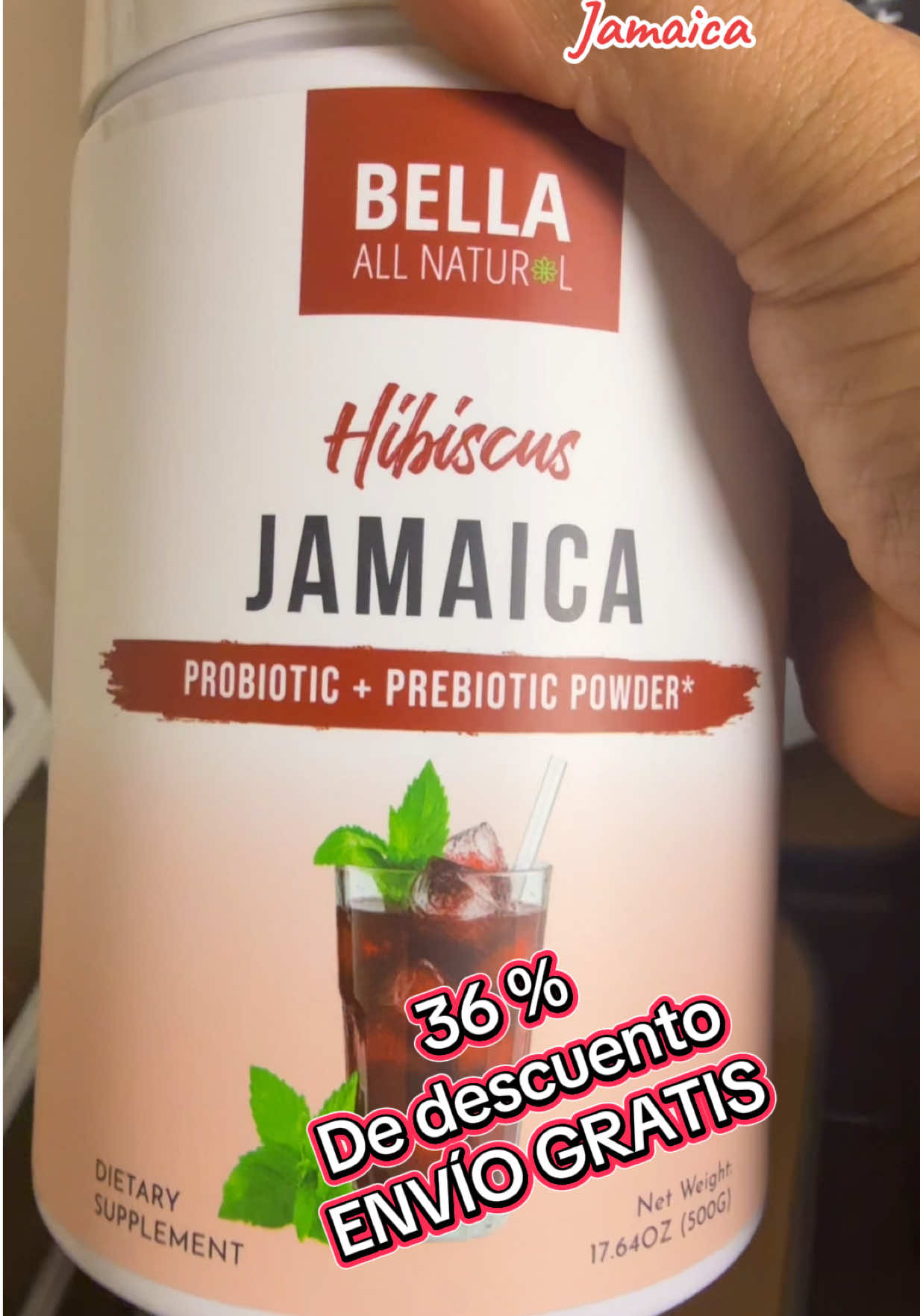 #jamaica #hibiscus #refresher #iced #bellaallnatural #health #salud #healthy 