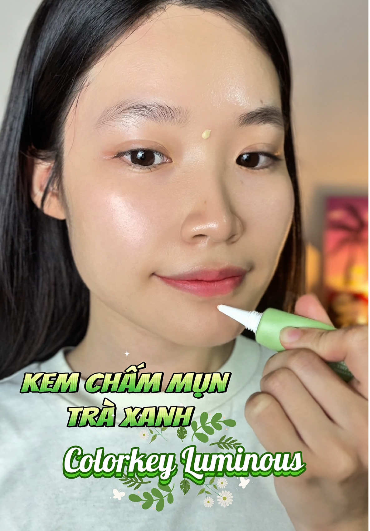 'Say bye' mụn sau 1-2 đêm là hiểu em kem chấm mụn này thần kỳ cỡ nào òyyy đó 💯  #colorkeyvn #colorkeyluminous #trimun #chammun #skincare #fyp 