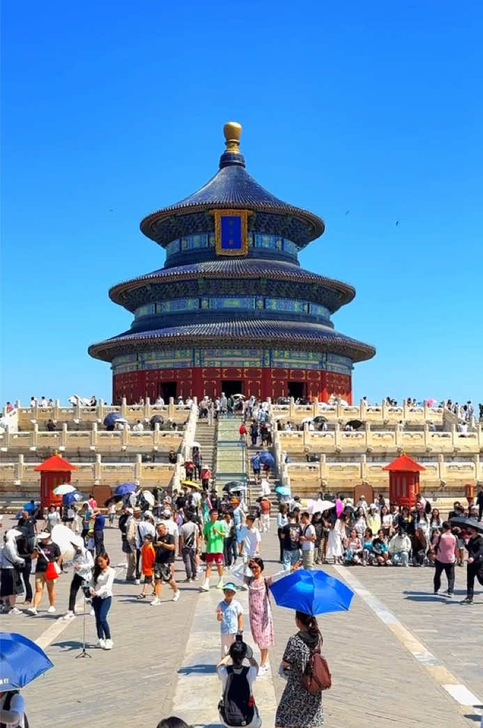 Beijing's Hall of Prayer for Good Harvests #china ##chinatravel #beijing 