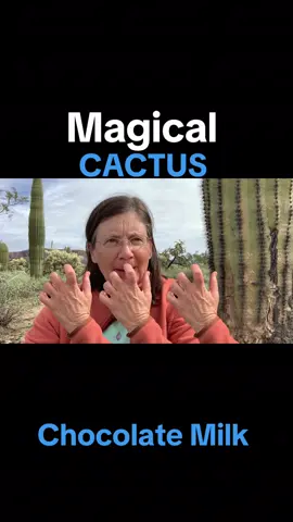 The main magical ingredient in chocolate milk is saguaro cactus #chocolatemilk #arg #consciousness #cactus #weird