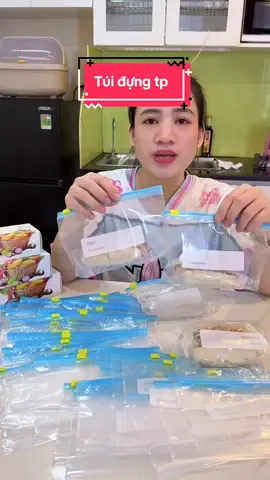 Muốn thực phẩm tươi lâu, tủ lạnh sạch gọn gàng thì mn dùng túi zip đựng thực phẩm nha. #tuizipdungthucpham #nhacuaenn #nhacuaenn 