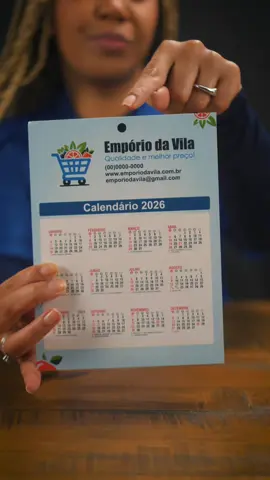 modelo de calendário 2026 