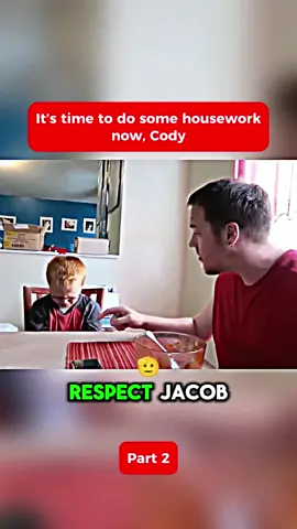 Part 2 | It’s time to do some housework now, Cody #angydad #crazyman #kidsoftiktok #viral #1min #foryou 