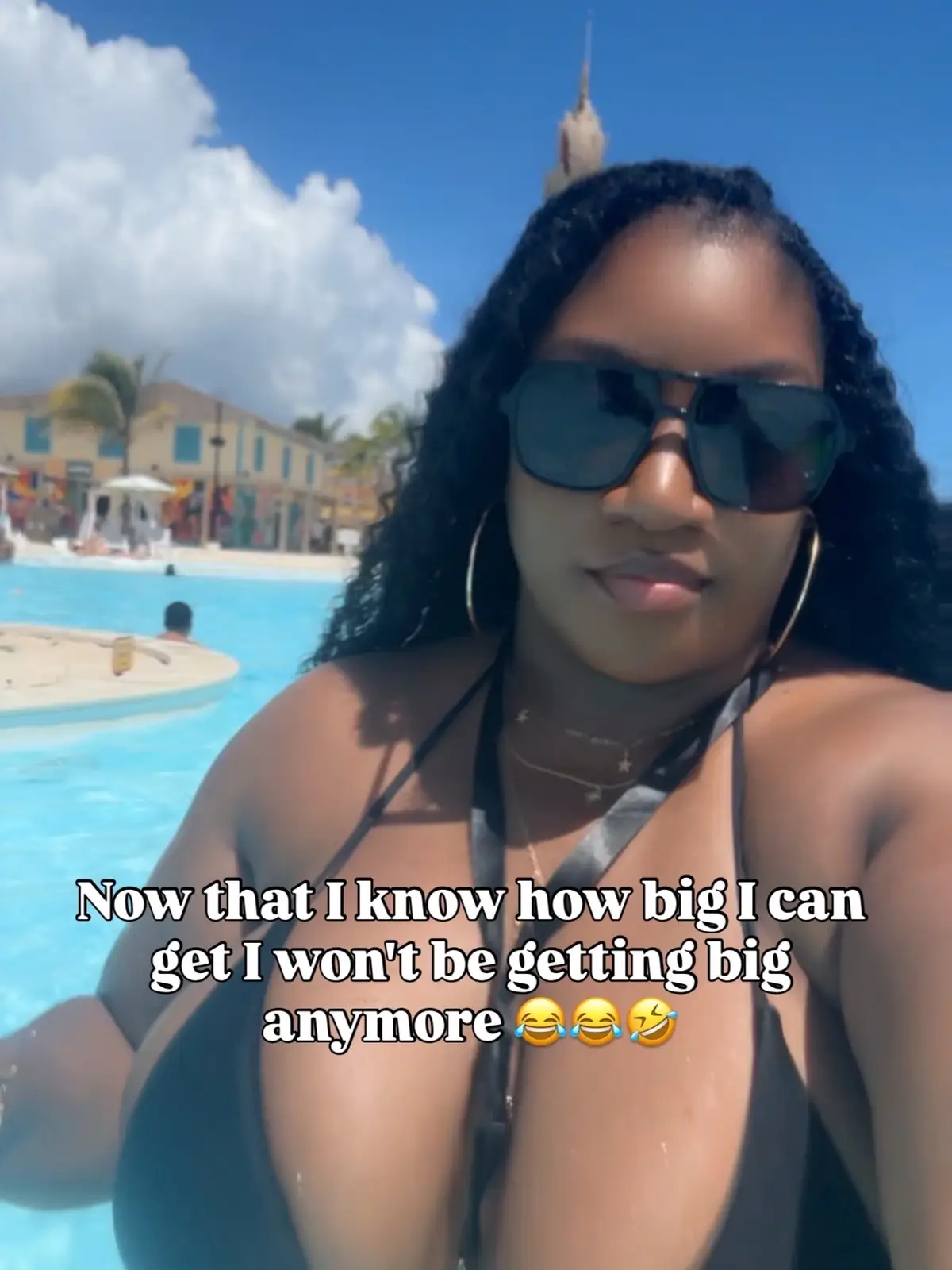 Now that I know how big I can get I won't be getting big anymore 😂🤣😂 . . I've been way to happy this summer have my ass on the stair master first thing after my vacation. 🤣😂🤣 . . #manifestation #healing #funny #singlequotes #lifequotes #girlbosses #dating #healthyrelationships #anxiety #MentalHealth #depressionawareness #motivationalquotes #prayerworks #explorepage #strongwomen #friendship #relationships #selfcarefirst #funnymemes #loveme #healingwomen #SelfCare #selfcarethread #respectfully#jokes #quotes #sidehustles #relatable #selflove #Summer
