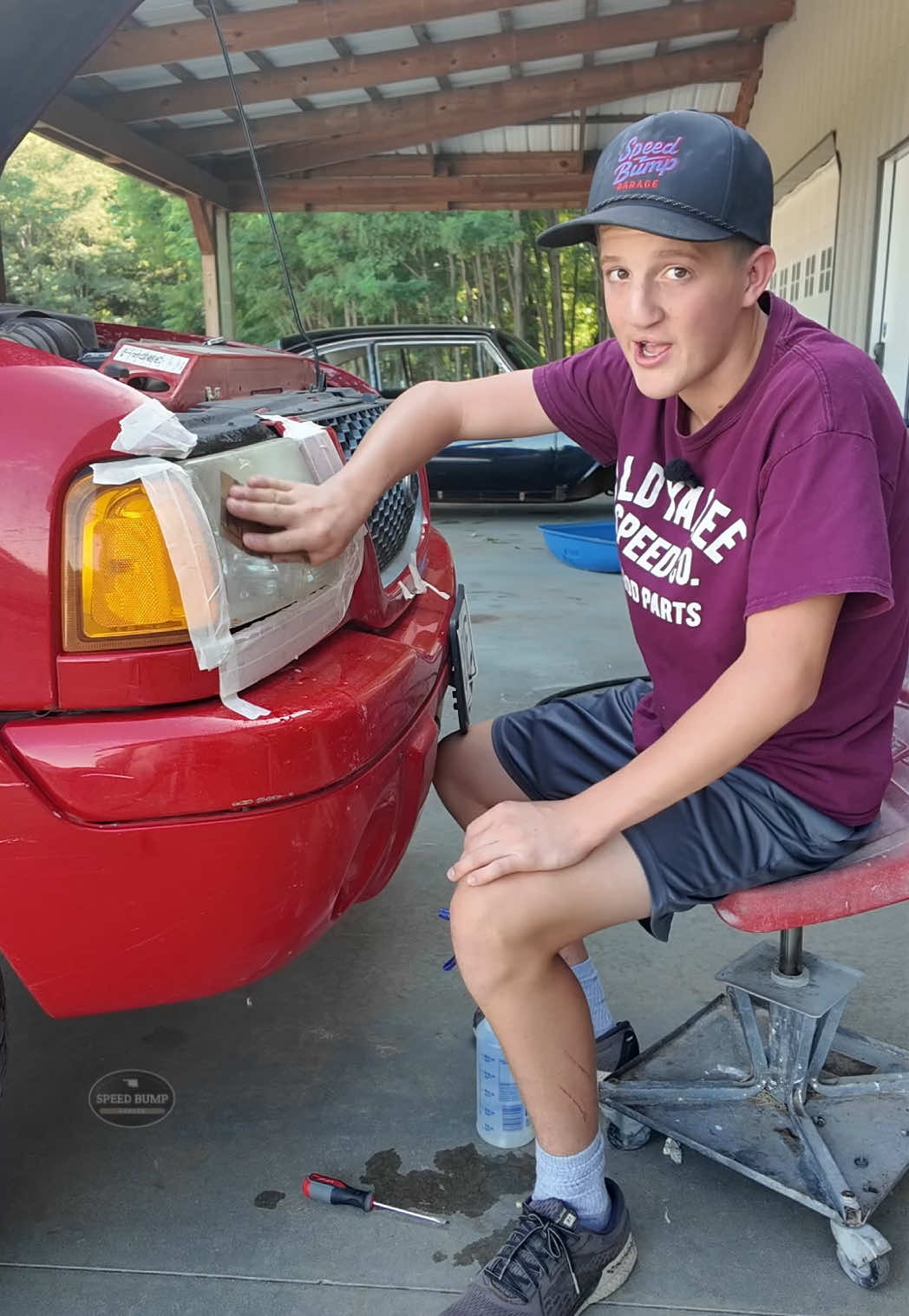 Headlight Repair 🔦 #fordranger #junkyard #abandoned #forgotten #junkyardjack #rancherokid #cleftstrong 