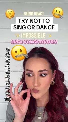 Try not to sing or dance impossible viral songs edition!! #trynottosing #trynottodance #viral #viralsongs #impossible #musicchallenge #songchallenge #canyoupass 