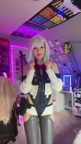 Anddd thats the last. unless.. #lucycosplay #edgerunnerslucy #cyberpunkedgerunners #cyberpunkcosplay #edgerunners #lucynakushinada #cosplay #anime #cyberpunk #fyp 