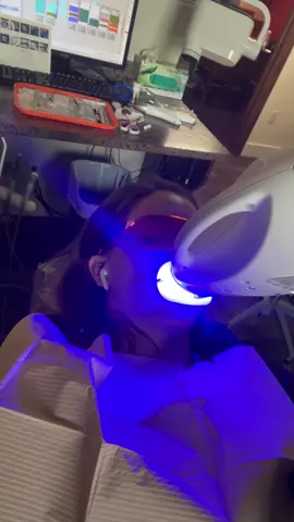 bouta have the whitest teeth ever 