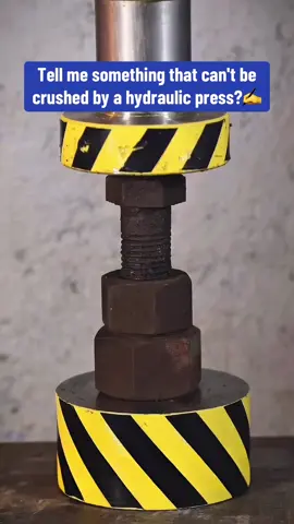 Tell me something that can't be crushed by a hydraulic press? 🤔🤔🤔#viralvideotiktok #asmrvideo #fypシ゚viral #usa🇺🇸 #ASMR #hydraulicpress #satisfying #trend #asmrsounds #hydraulic #comfortable #fyp #relaxingvideos #havefun #relax #newyork #losangeles #texas #trending 