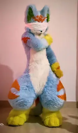( Bilibili: 罗小客 ) #furry #cute #fyp #cat #dog #fur #fursuit 