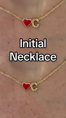 Elevate your everyday look with this delicate, initial timeless necklace.  Made with high-quality, tarnish resistant material. #initialnecklace #daintyjewelry #jewelrylovers #nontarnishjewelry #everydaynecklace @Turandoss-Jewelry 
