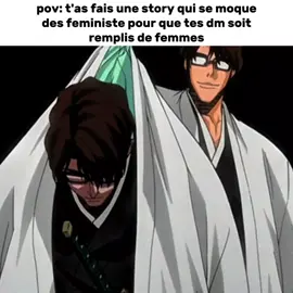 trop pratique  #bleach #feministe #animeedit #edit #aizen 