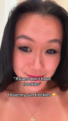 My freckles only come out when I am out of office 