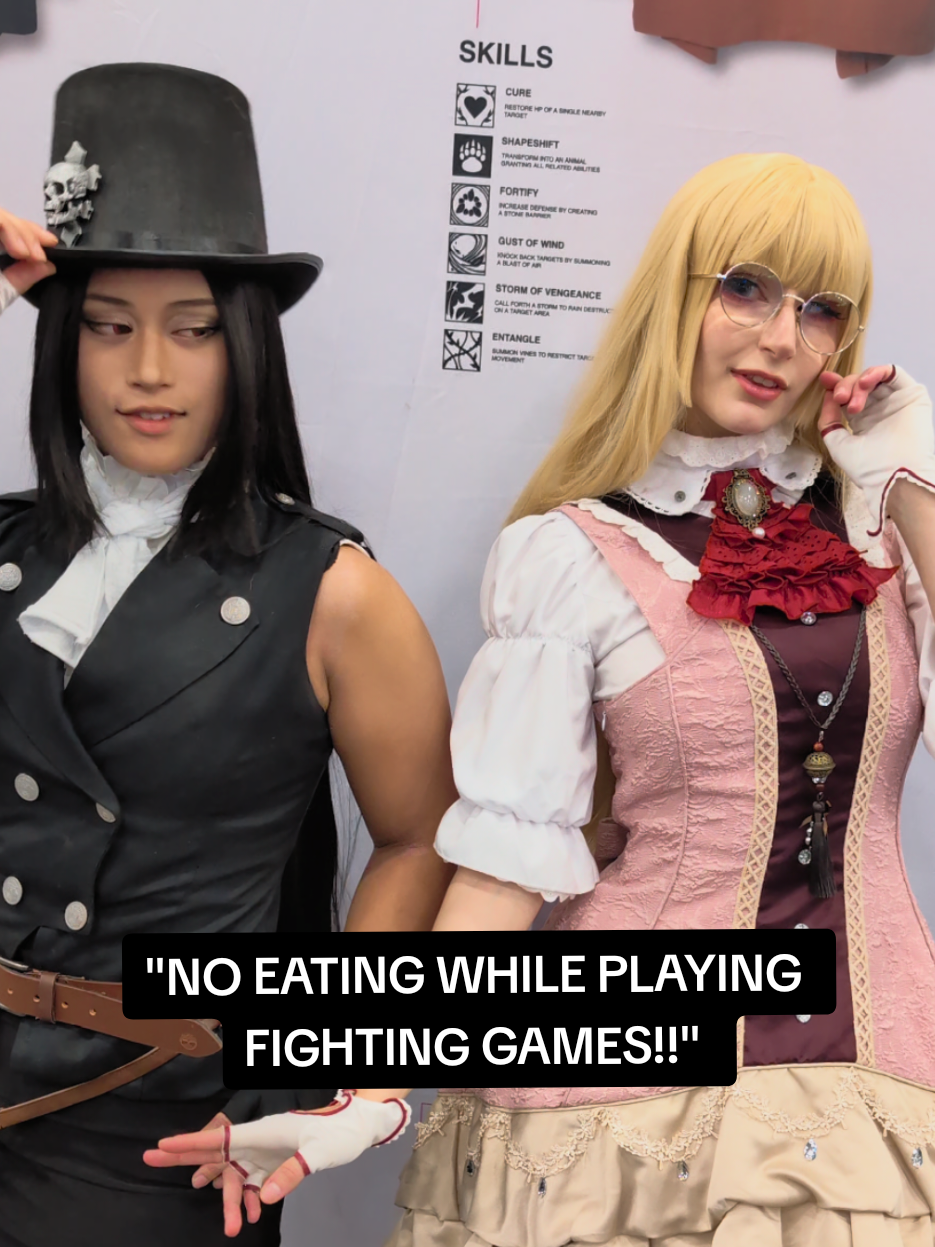 Replying to @crowcrossed Guilty Gear & Tekken both having all the baddies 😏🤝 Lili is @Purr ! 🎀  thanks for filming @Mono 😌 #evo #evo2025 #evolution #guiltygearstrive #guiltygear #strive #ggst #tekken #tekken8 #lili #testament #lilicosplay #testamentcosplay #cosplay 