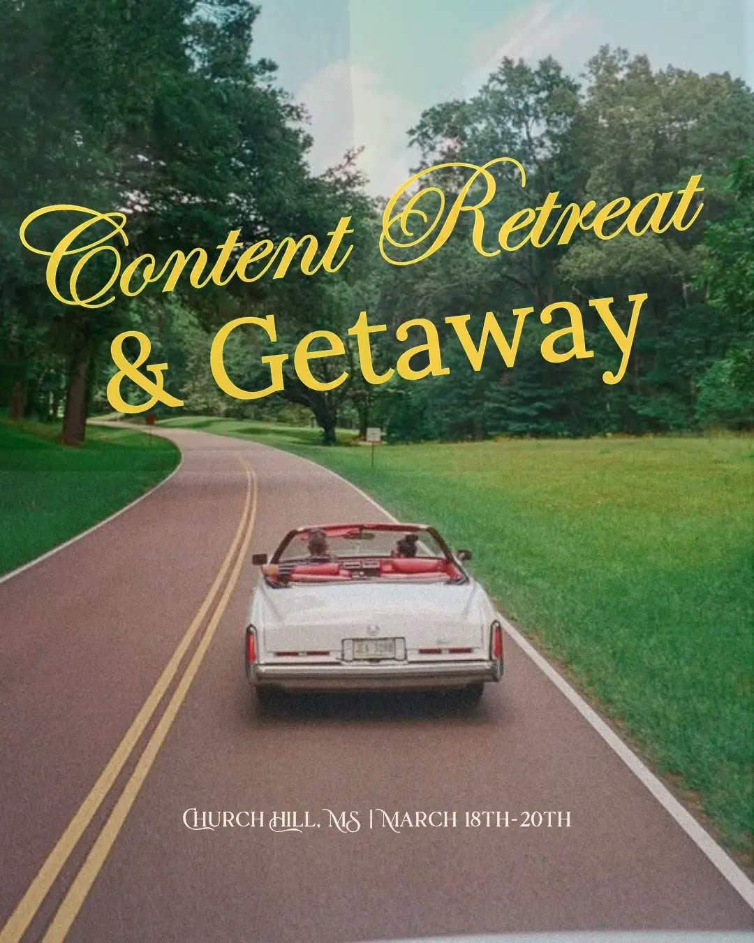 ✨ IT’S TIME ✨ We are SO beyond excited to share all about our upcoming Content Retreat and Getaway!!  We’re hosting it at a stunning up and coming venue near Natchez, MS. This place is the epitome of relaxation and gorgeous views all in one place!  It’ll be a 3 day, 2 night getaway to not only capture some amazing content for your portfolio, but to connect with YOUR people. We’re adding in some time to make sure you stop to rest and marvel in the beauty around you too! Join us for yoga, horseback rides, time in the sauna and more!  Come join us March 18th-20th!! Limited spots are available and we hope as a creative needing to connect and unwind, that you’ll join us in investing in yourself! Head to the link in our bio to reserve your spot now! 💕 #photographycommunity #contentcreators #photographyretreat #contentday 