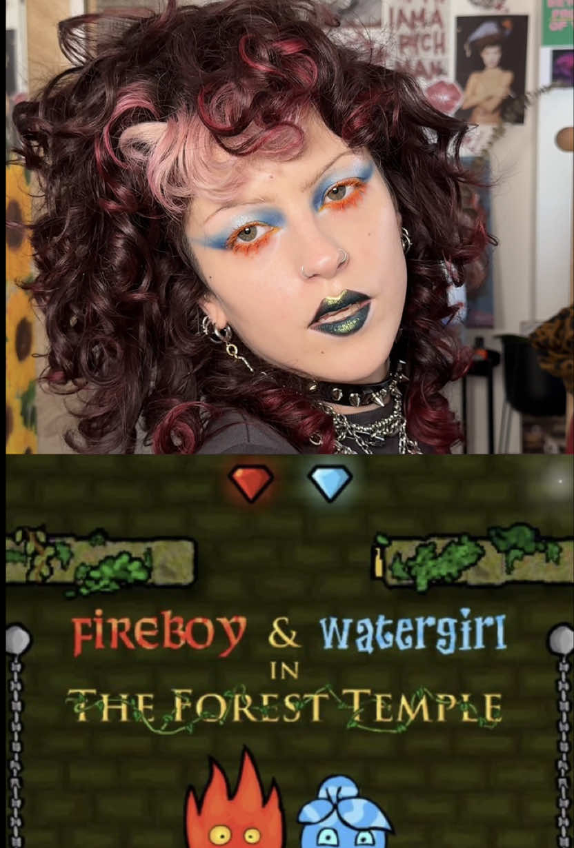 i love this game so much pretty things as makeup (unhinged edition) jewellery details: @Ask & Embla — earrings, charm necklace, and some rings @VICKISARGE — the drop necklace + the triple rings (code PHILOSOFAY10 for 10% off) @Lesser Of 2 Evils — choker, some necklaces, bracelets + some rings @missangas&co. @Etsy — other rings makeup details: @modabrush — pro bmx-190 lg blur pro brush (base) powder brush bmx-191 md blur pro brush (blush) bmd155-4 short shader brush (lips) @bareMinerals — prime time redness-reducing primer powder foundation shade fair 01 illuminating mineral veil @rimmellondon — multitasker skin tint 001 fair @NABLA Cosmetics — lift + fix brow gel brow ambition ash blonde ruby + denude eye brush set freckle maker for beauty marks <3 @Kaleidos Makeup — symphony contour trio shade fair c2 duo fiber contour brush to sculpt h3 precision highlighter brush to lift tone activator eye primer cloud lip clay ‘agave’ space age highlighter in ‘sky walker’ @Lethal Cosmetics — adventure time candy kingdom palette @Glisten Cosmetics LTD — foundation brush pride wet liner palette + L2 brush orange + black spectra pencils orange + orange red spectra lash @ghoul ʕ⁎̯͡⁎ʔ x @NOIRICORN @CbeautyMall — ‘blightmoon’ palette HAIR DETAILS: curl routine is always always always @Umberto Giannini curl jelly range 🖤 hair dye is @Lunar Tides 3/4 cranbaby and 1/4 blood moon (code “philosofay15” for 15% off ) 🍒 . . . . . . #avantgardemakeup #creativemakeup #editorialmakeup #makeuptutorial #beauty #fireboyandwatergirl #makeup 