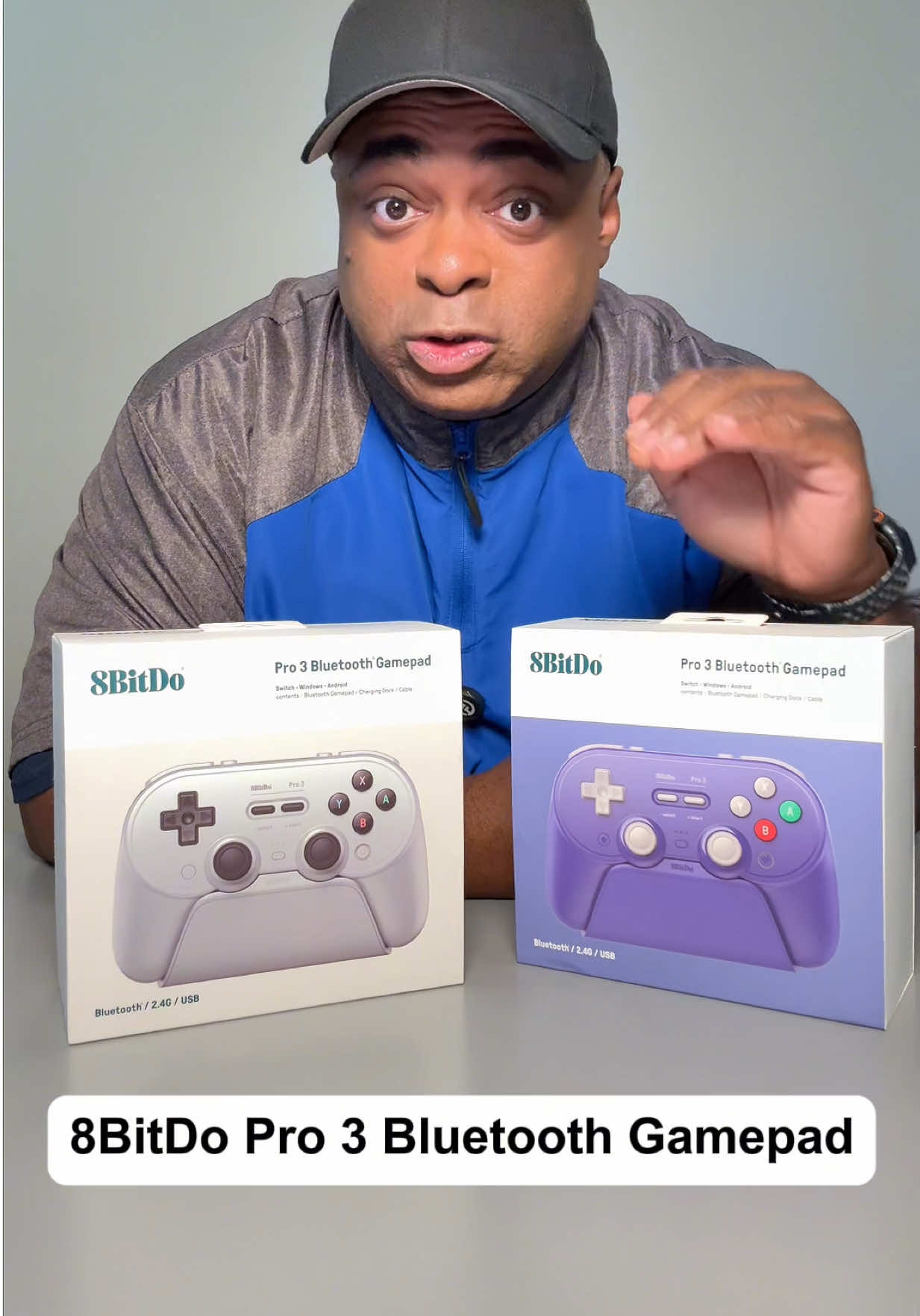 Coolest gaming controller! 8BitDo Pro 3 Bluetooth Gamepad. Works with Nintendo Switch 1/2, Windows, Android, and upcoming Apple  software: MacOS 26, iOS 26, iPadOS 26, TVOS 26. 