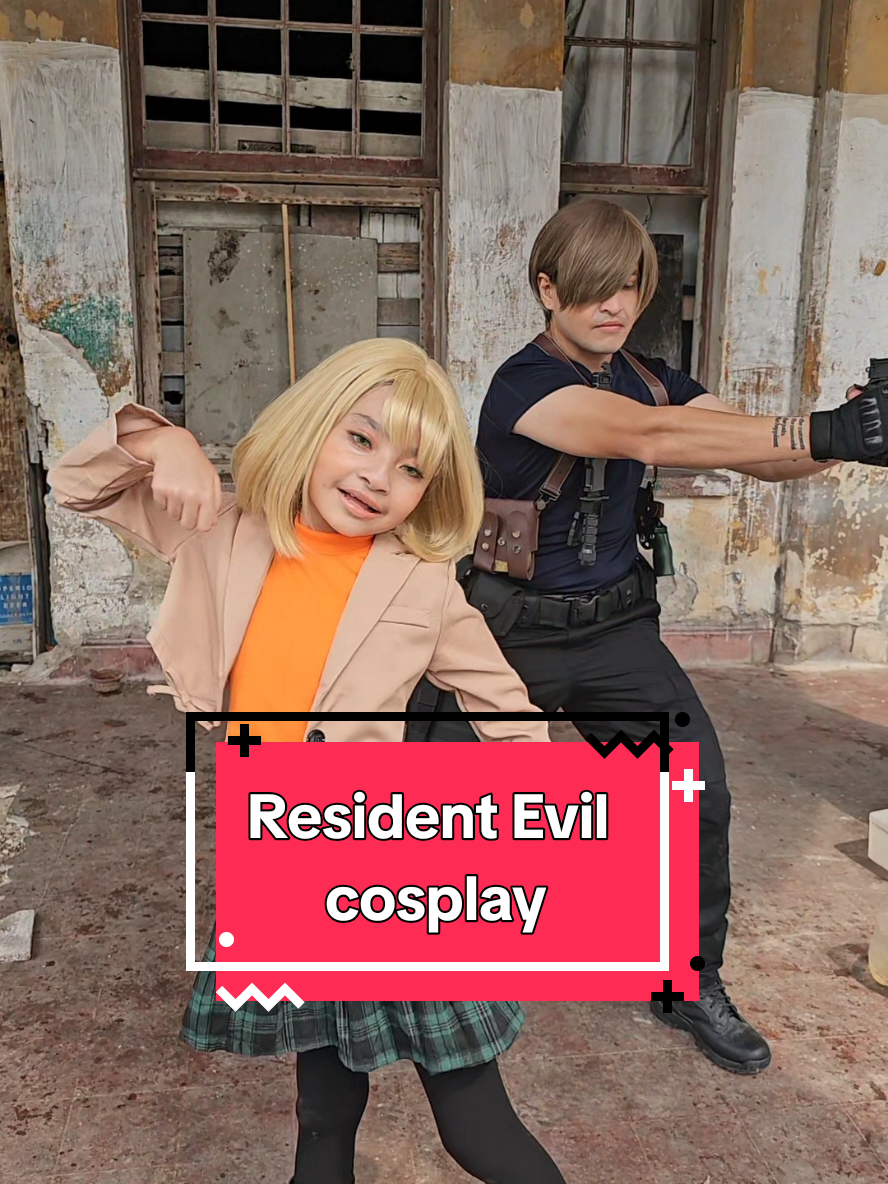 Resident Evil 4 | Ashley y Leon. amamos nuestros cosplay de Resident evil! @hellghost666  #residentevil #residentevil4 #leonkennedy #residentevilcosplay 