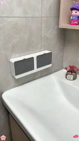 Saboneteira Dupla Fixacao Com Adesivo Porta Sabonete. #saboneteira#dupla#banheiro#casa#TikTokShopBacktoSchool