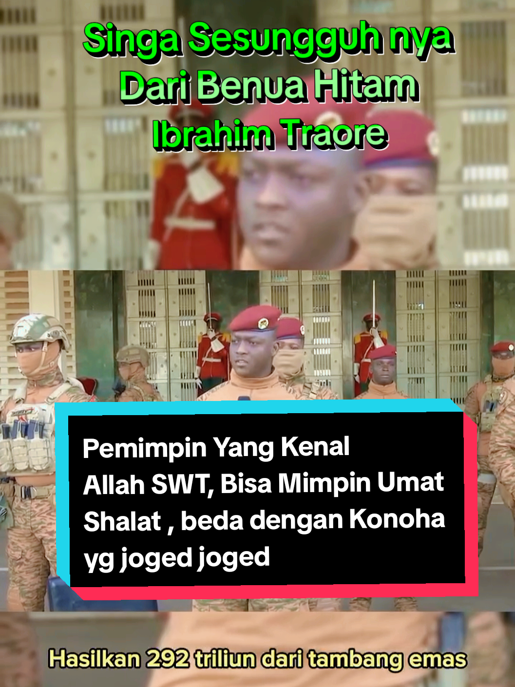 Semoga jadi pemimpin Muslim Dunia Yang Adil, Beriman, dan DiTakuti Barat. #ibrahimtraore  #akalsehat  #indonesiacerdas💪🇮🇩💪🇮🇩   