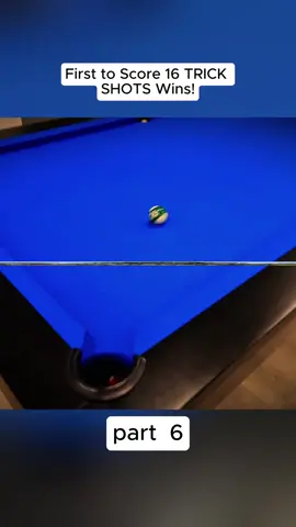 First to Score 16 TRICK SHOTS Wins!