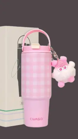 CIVAGO（30oz/887ml）Mug Sedotan termal urk wanita