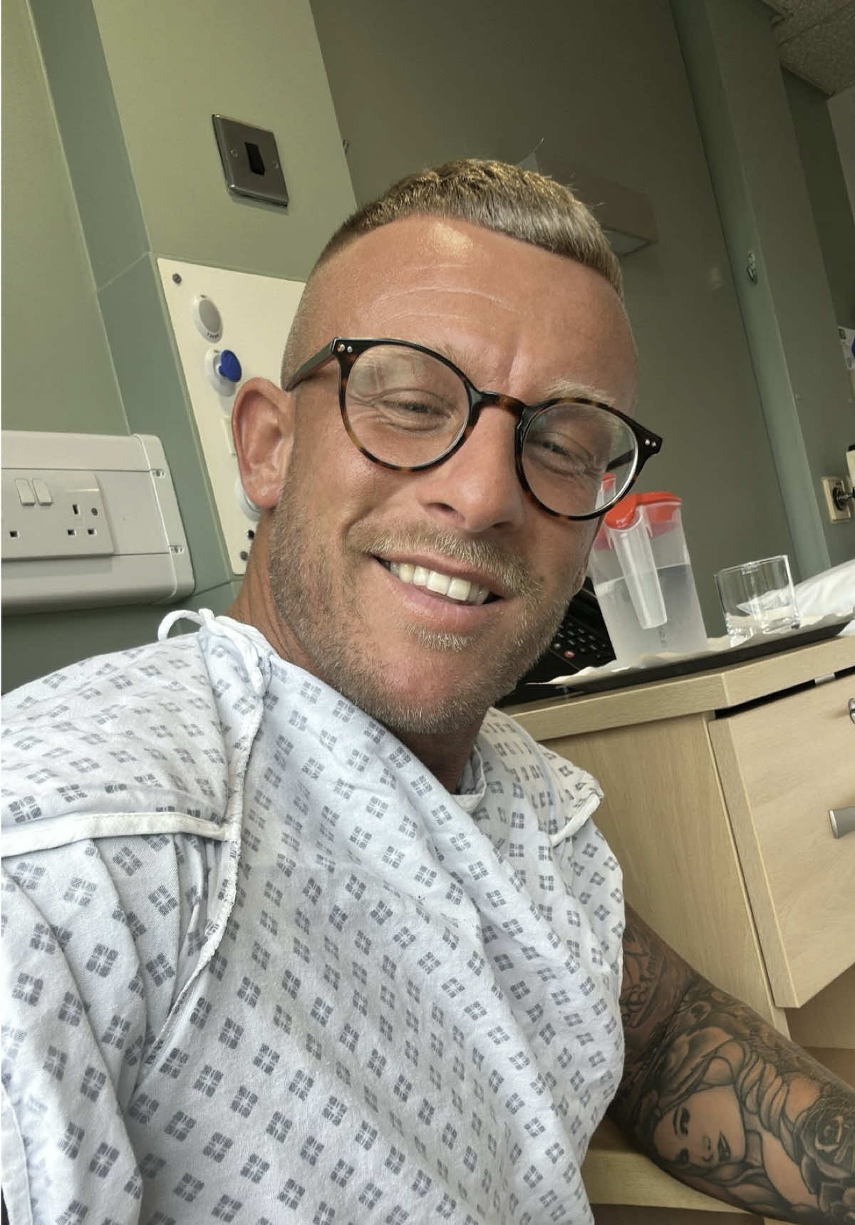 My knee operation day ❤️