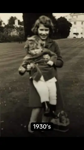 Queen Elizabeth and Prince Edward (Duke of Kent) 🤍 #queenelizabeth #dukeofkent #princessalexandra #princessmargaret #royalfamily 