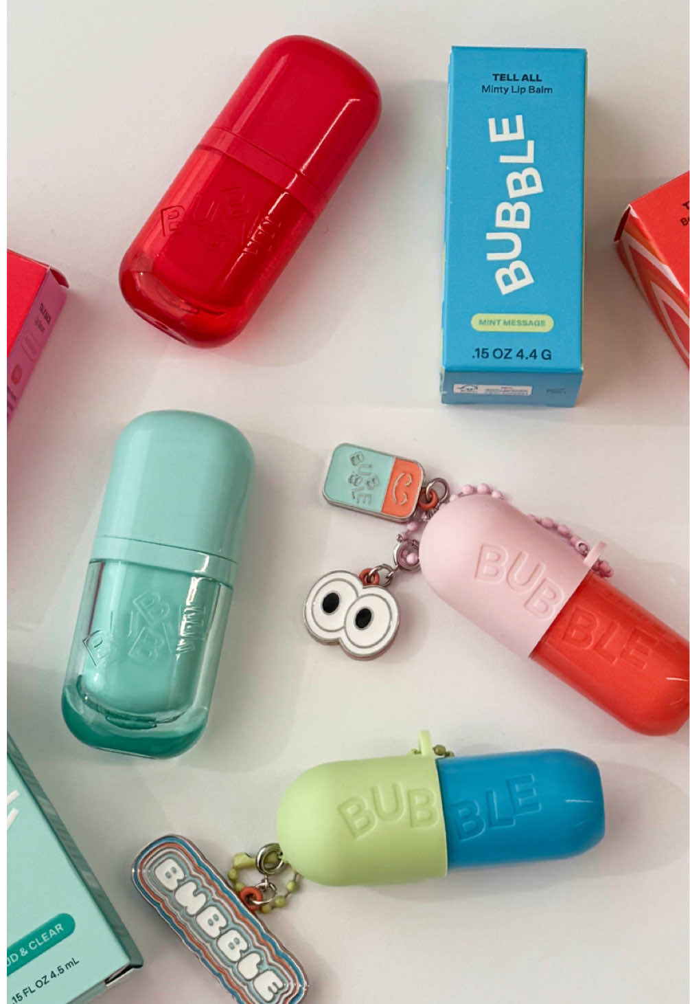 Calling all lip lovers!💋 We’re giving away our LIP PRODUCTS! 10 lucky winners will receive both flavors of our NEW Talk Back Lip Serum, both flavors of our Tell All Lip Balms, and three of our Bubble charms! Here’s how to enter:  - like this post - follow @bubble - tag a friend who's been reallyyy wanting to try our lip products 😏 Giveaway closes 8/15 at 12pm ET. Winners must be 18+ and based in the USA (excluding Rhode Island).
